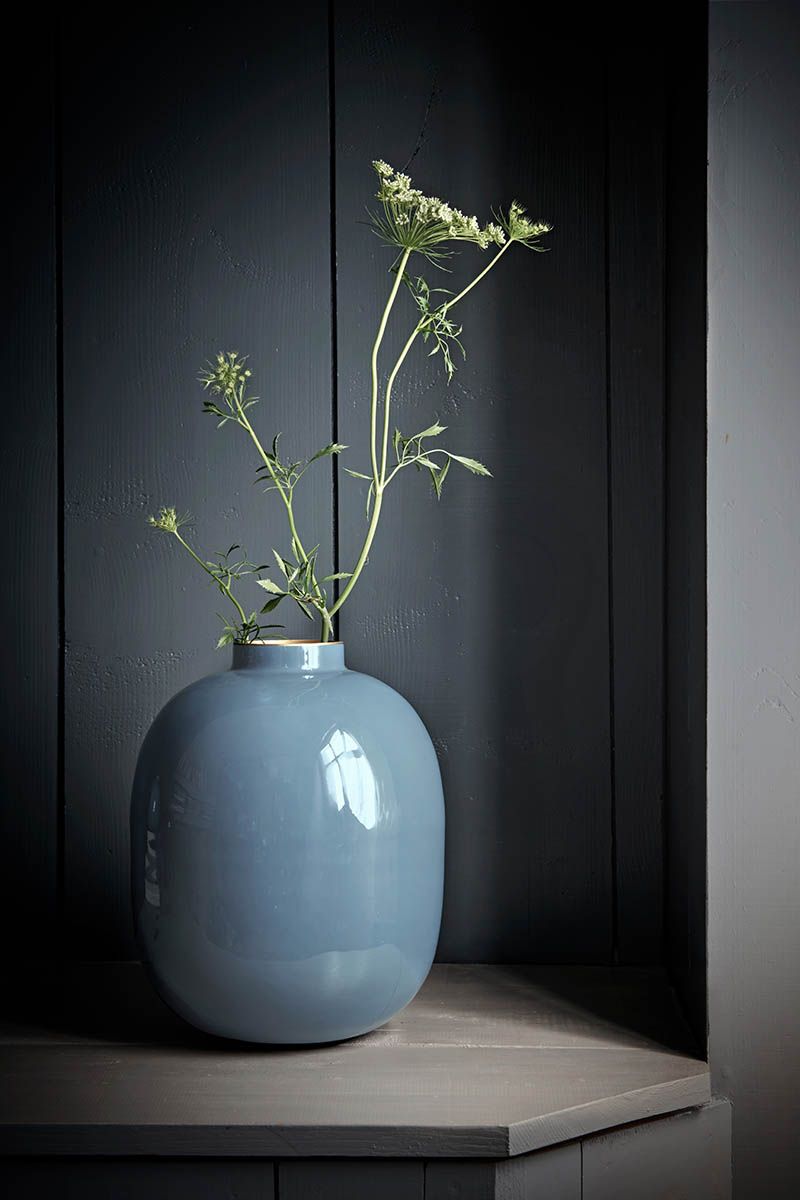 Vaso metal Blue