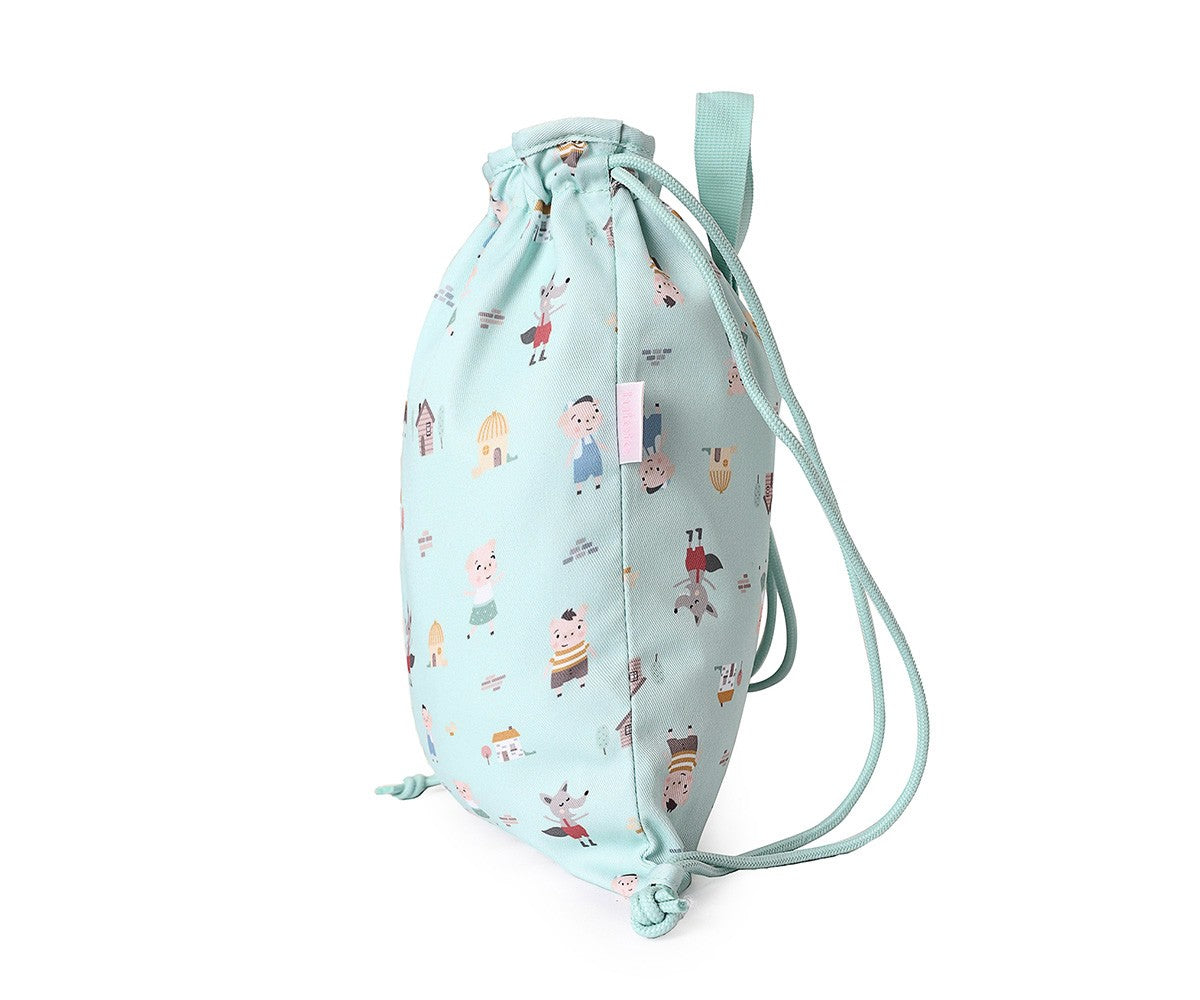 Sacca-zaino Tela The Three Little Pigs Personalizzabile