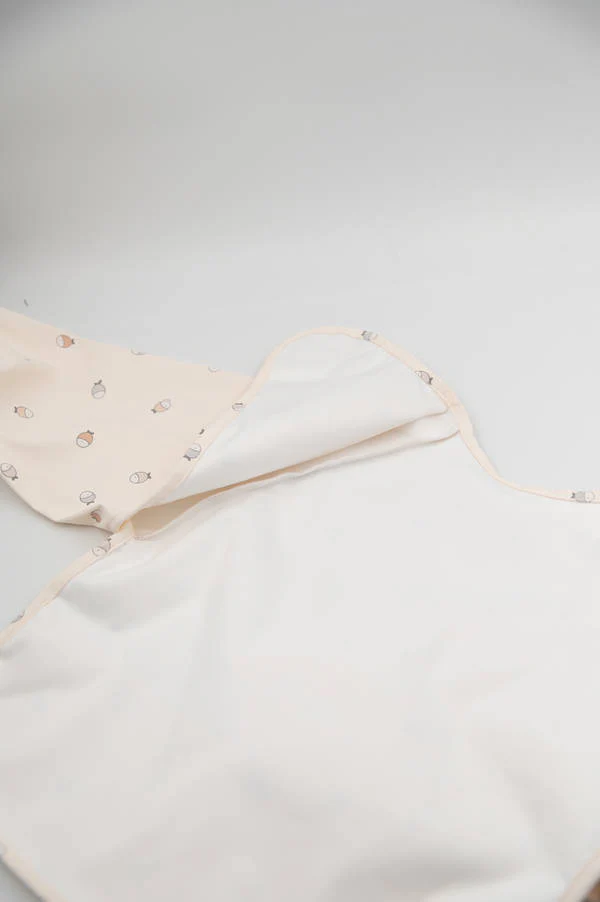 Bib impermeabile con maniche - Fishes