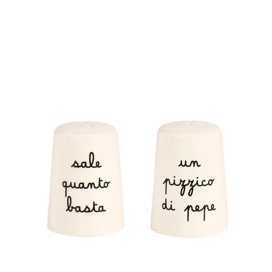 Set Sale e pepe "Sale quanto basta" - "Un pizzico di pepe"