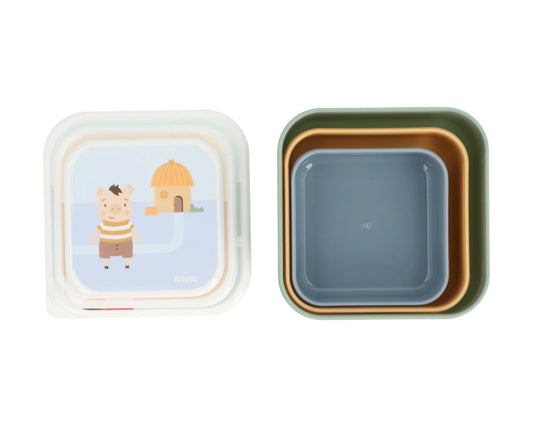 3 Scatoline Snack The Three Little Pigs