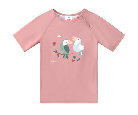 T-Shirt Nuoto Protezione Solare - Toucan - 6/12 e 12/18M