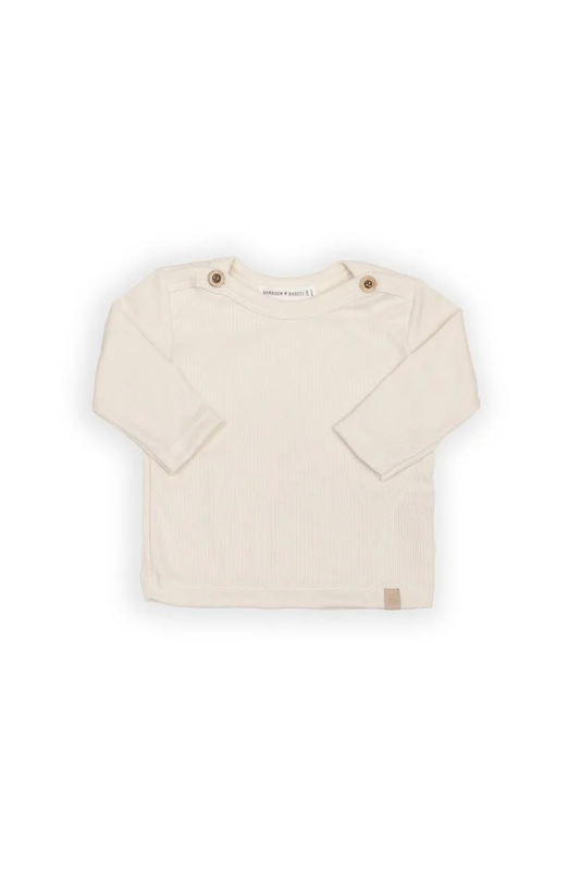 Shirt con apertura spalle - Warm White