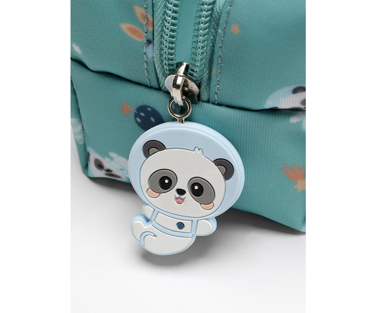 Astuccio Scuola Pandas in Space Personalizzabile