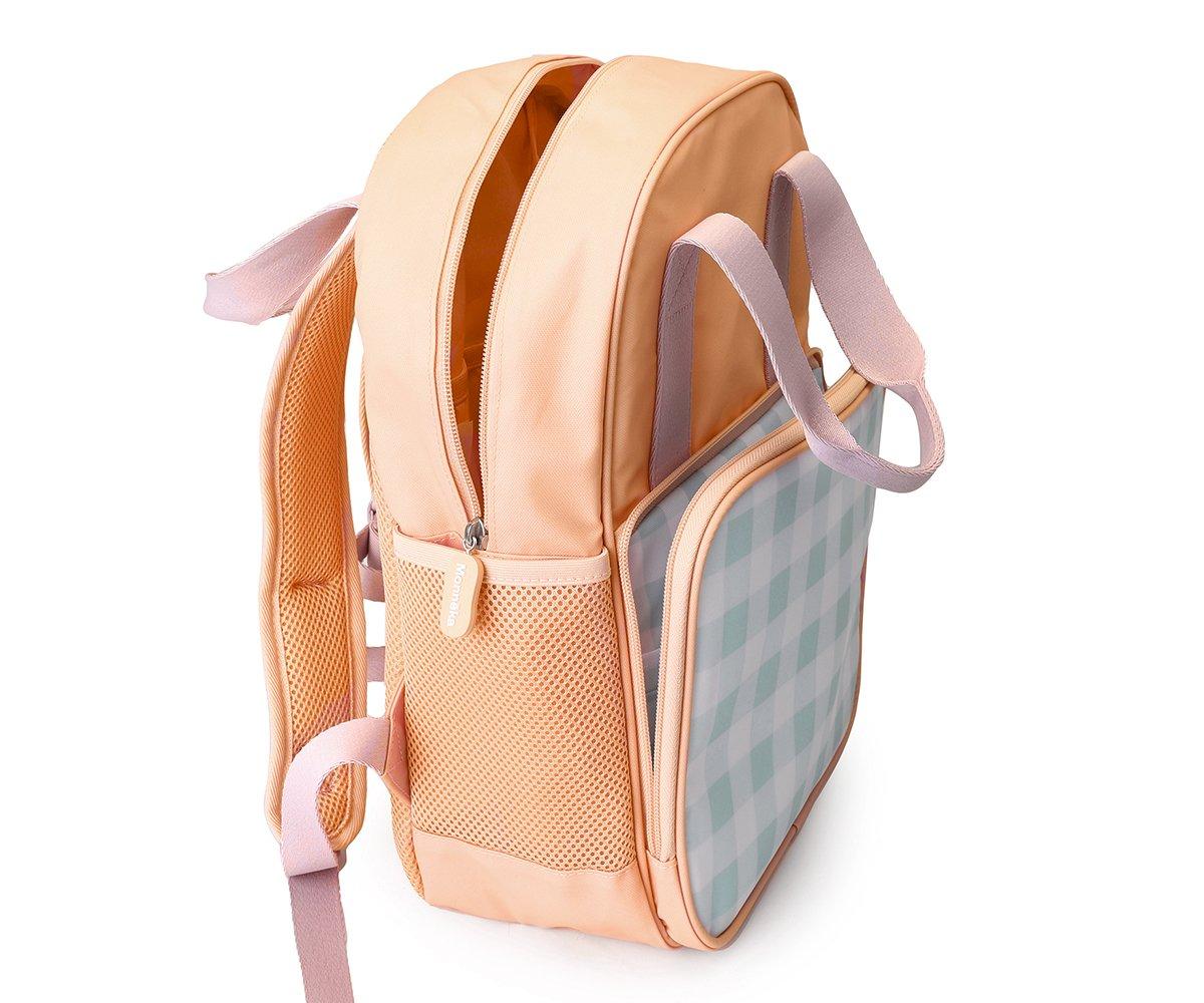 Zaino Scout Apricot-Vichy Aqua
