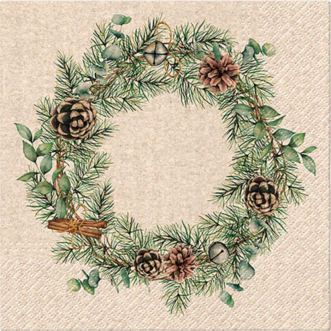 Tovaglioli in carta We care Christmas