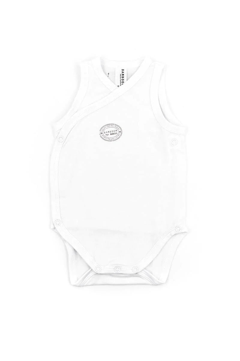 Body bimbo/a canottiera - Bianco
