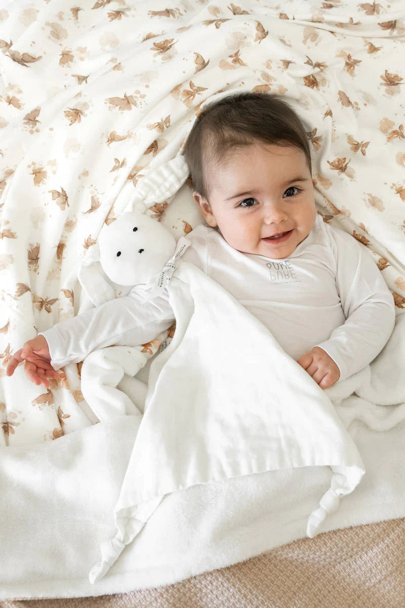 Body bimbo/a maniche lunghe - Bianco