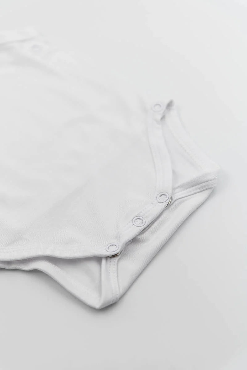 Body bimbo/a canottiera - Bianco