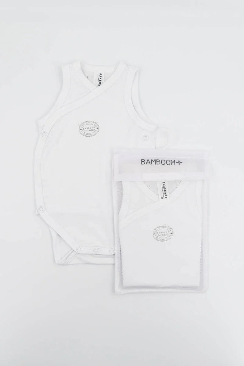 Body bimbo/a canottiera - Bianco