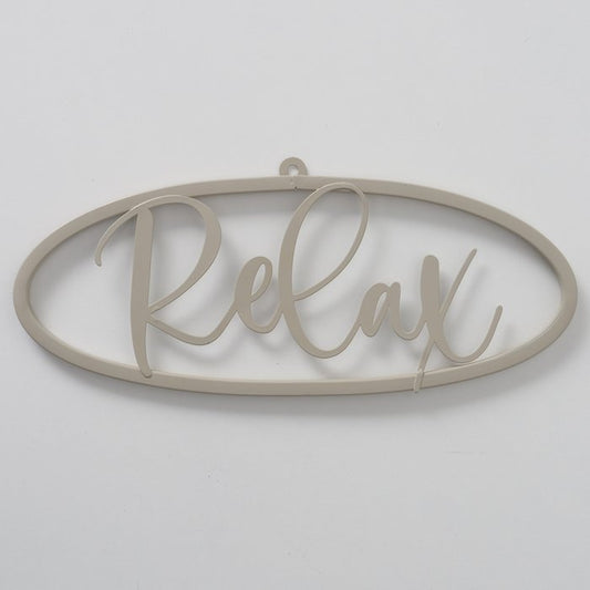 Scritta Relax