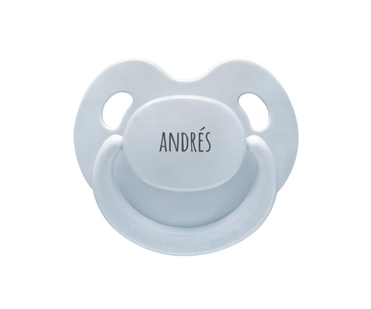 Succhietto “Retro Nordic” Foggy Blue personalizzabile