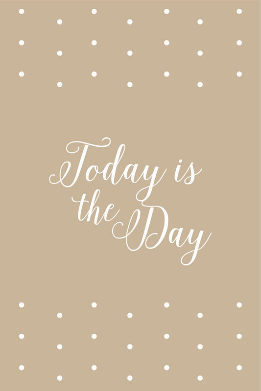 Cartolina Today is the day