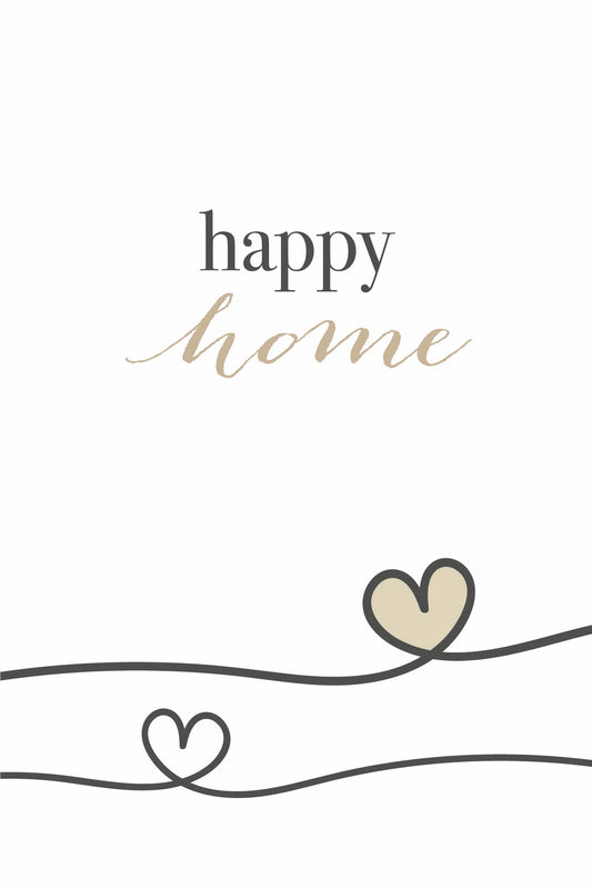 Cartolina Happy Home