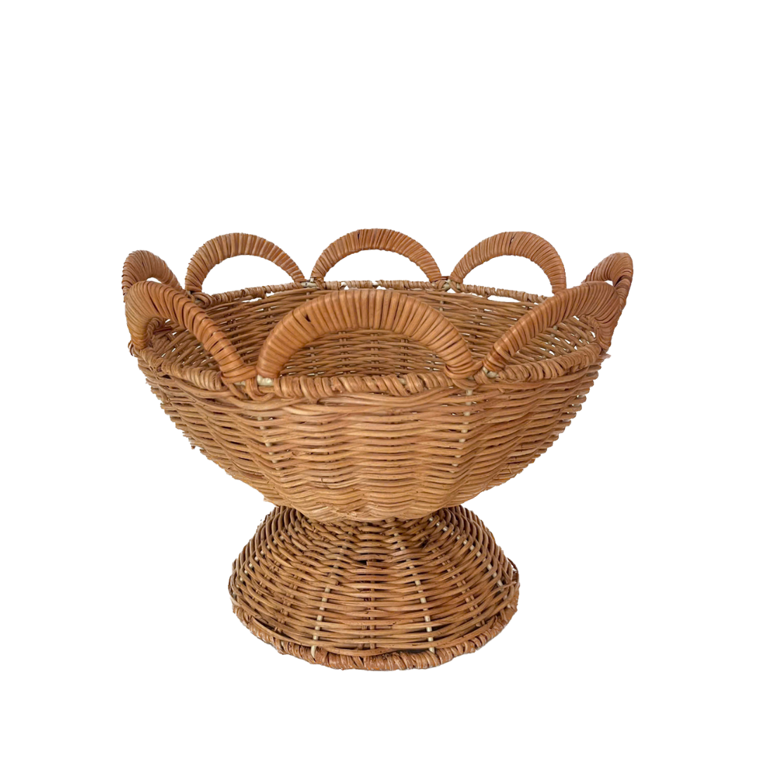 Cesto con piedistallo