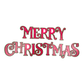 Insegna luminosa Merry Christmas