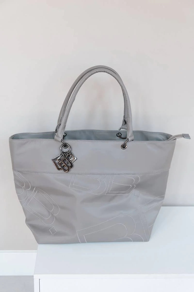 Tote bag recycled textile - GREY