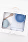 Set Baby in Silicone ( bavaglino, scodella, cucchiaio, bicchiere con beccuccio) - Blu