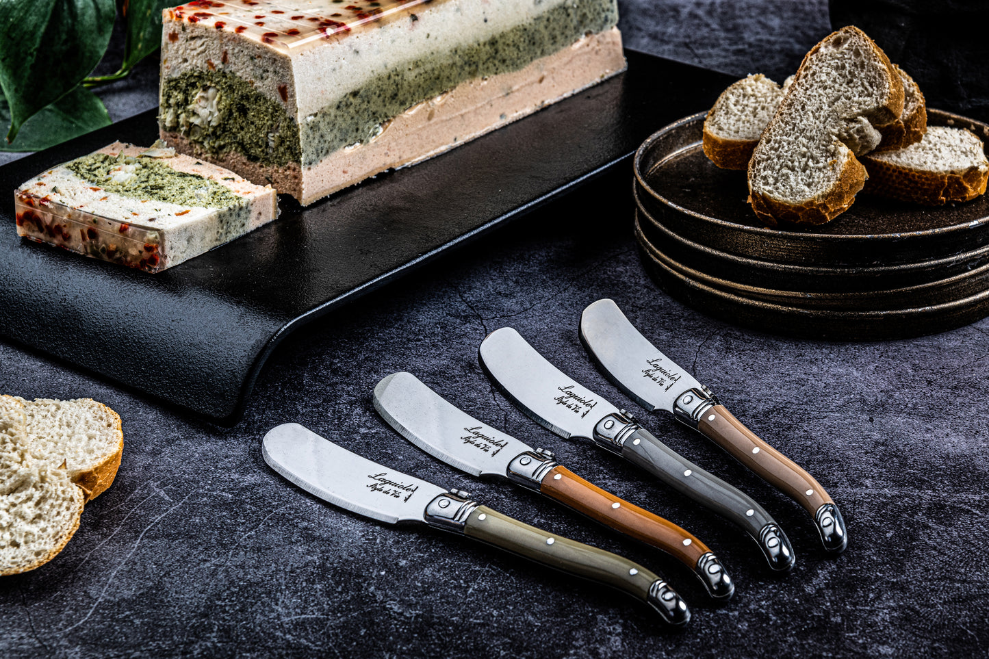 Set 4 coltelli spalmaburro Premium