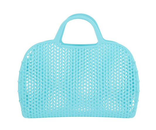 Borsa plastica Retro Vintage - Turchese