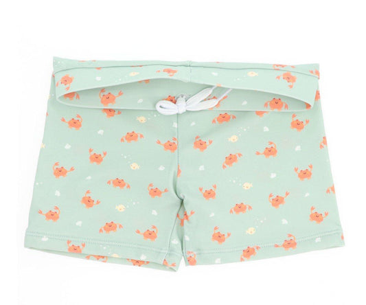 Costume Short - Granchio salvia 4/5 anni