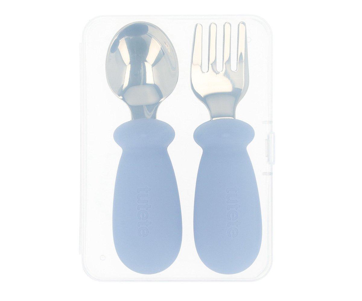 Set Posate Primi Mesi Apprendimento Ocean Blue