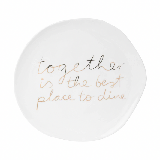 Piatto “Together is the best place to dine”