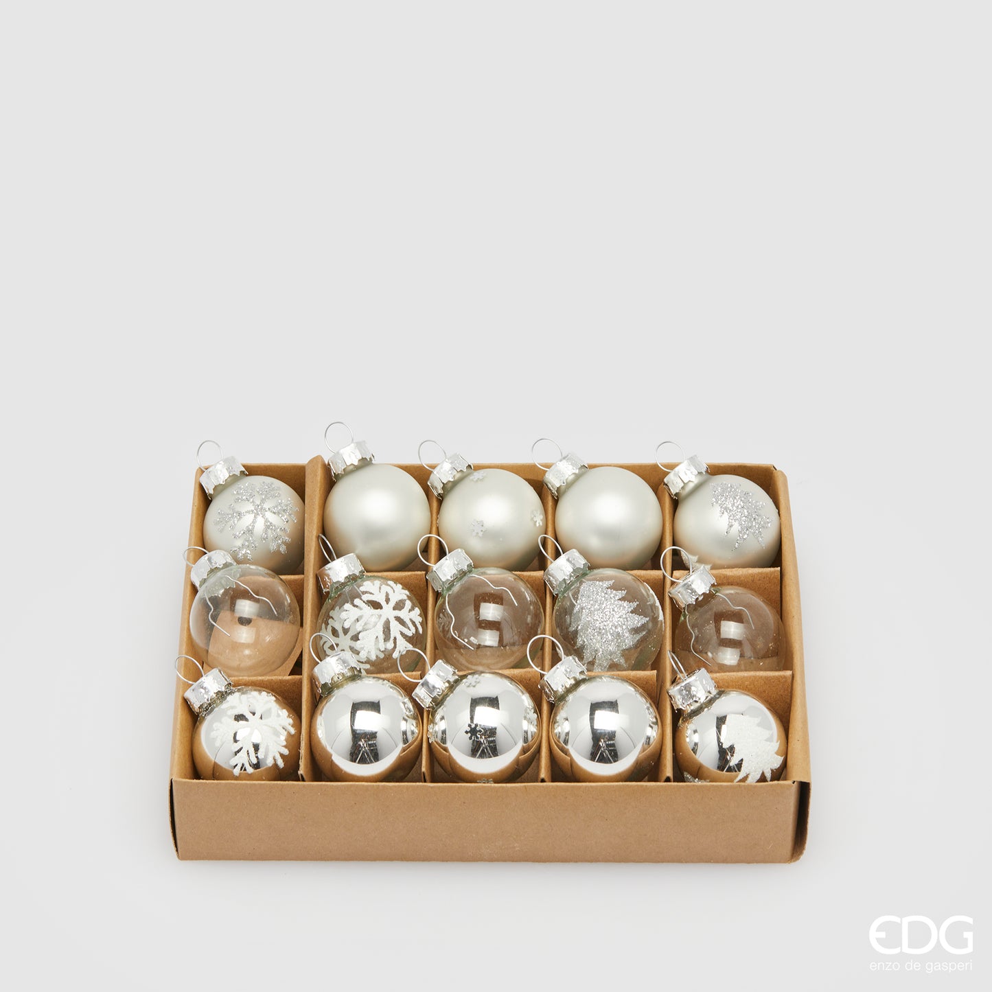 Palla Fiocco neve 15 pz.