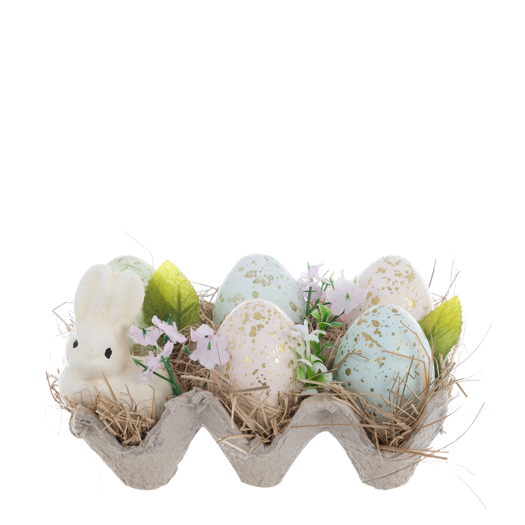 Decoro Cestino con uova