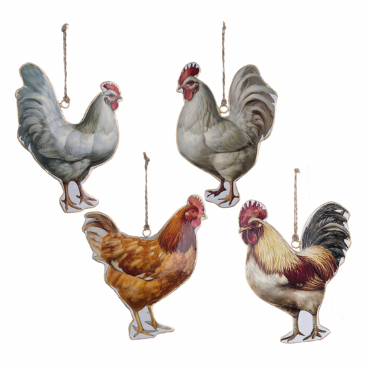 Decoro Gallina e gallo