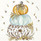 Tovaglioli in carta "Whimsical Wheat Pumpkins" cream