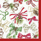Tovaglioli in carta "Christmas Bow" red