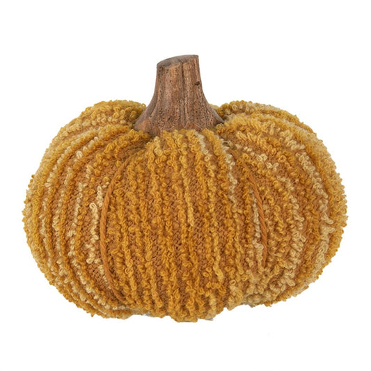 Decorazione zucca gialla