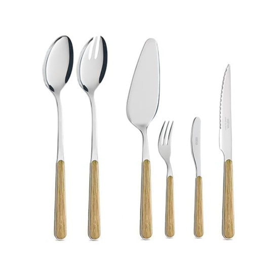 Posate Texture Wood Pino chiaro