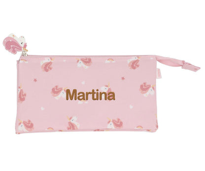 Astuccio Tris Scuola Magical Unicorn Personalizzabile