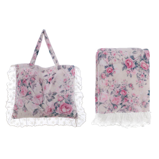 Plaid con borsa 140x170