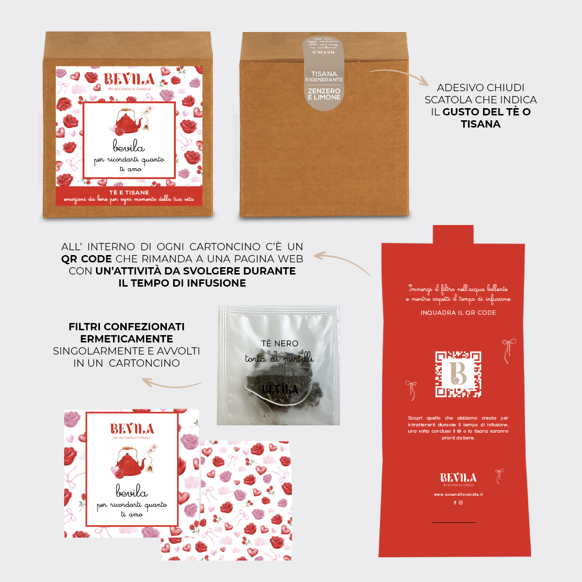 Tè nero Bevila Ti Amo