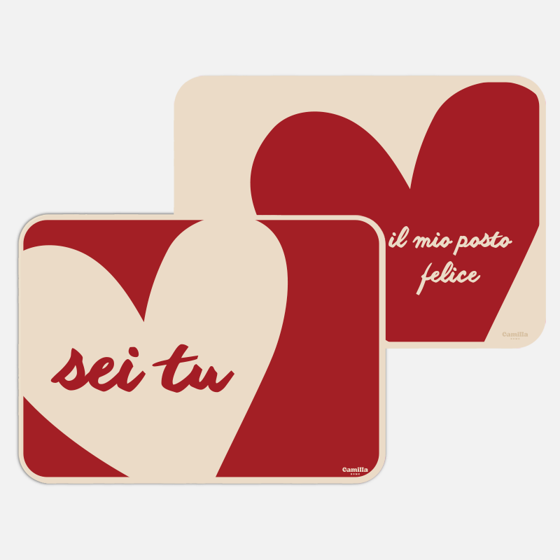 Tovaglietta Cuore