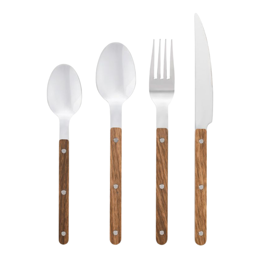 Posate 24 pz. Charnay Brown