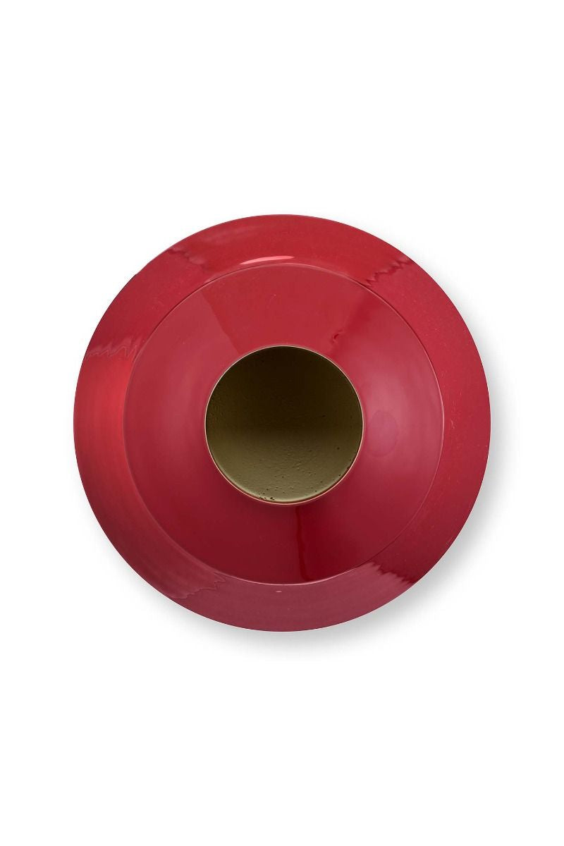 Vaso metal Mid Red