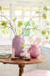 Vaso metal Oval Lilla