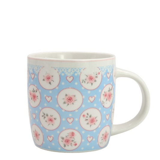 Mug Cuori e rose