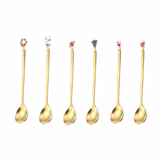 Cucchiaino acciaio inox  - Oro