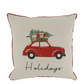 Cuscino Holidays con auto