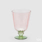 Vaso Righe con piede