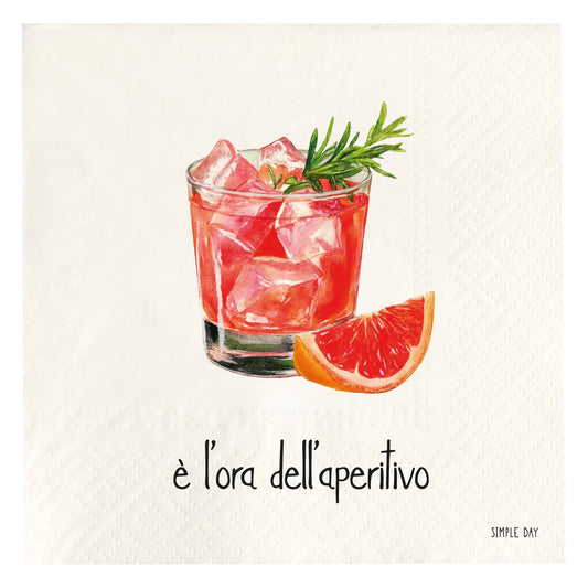 Tovaglioli in carta E' l'ora dell'aperitivo