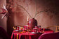 Tovaglia Stripes Dark Red