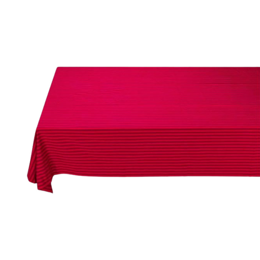 Tovaglia Stripes Dark Red