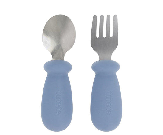 Set Posate Primi Mesi Apprendimento Ocean Blue