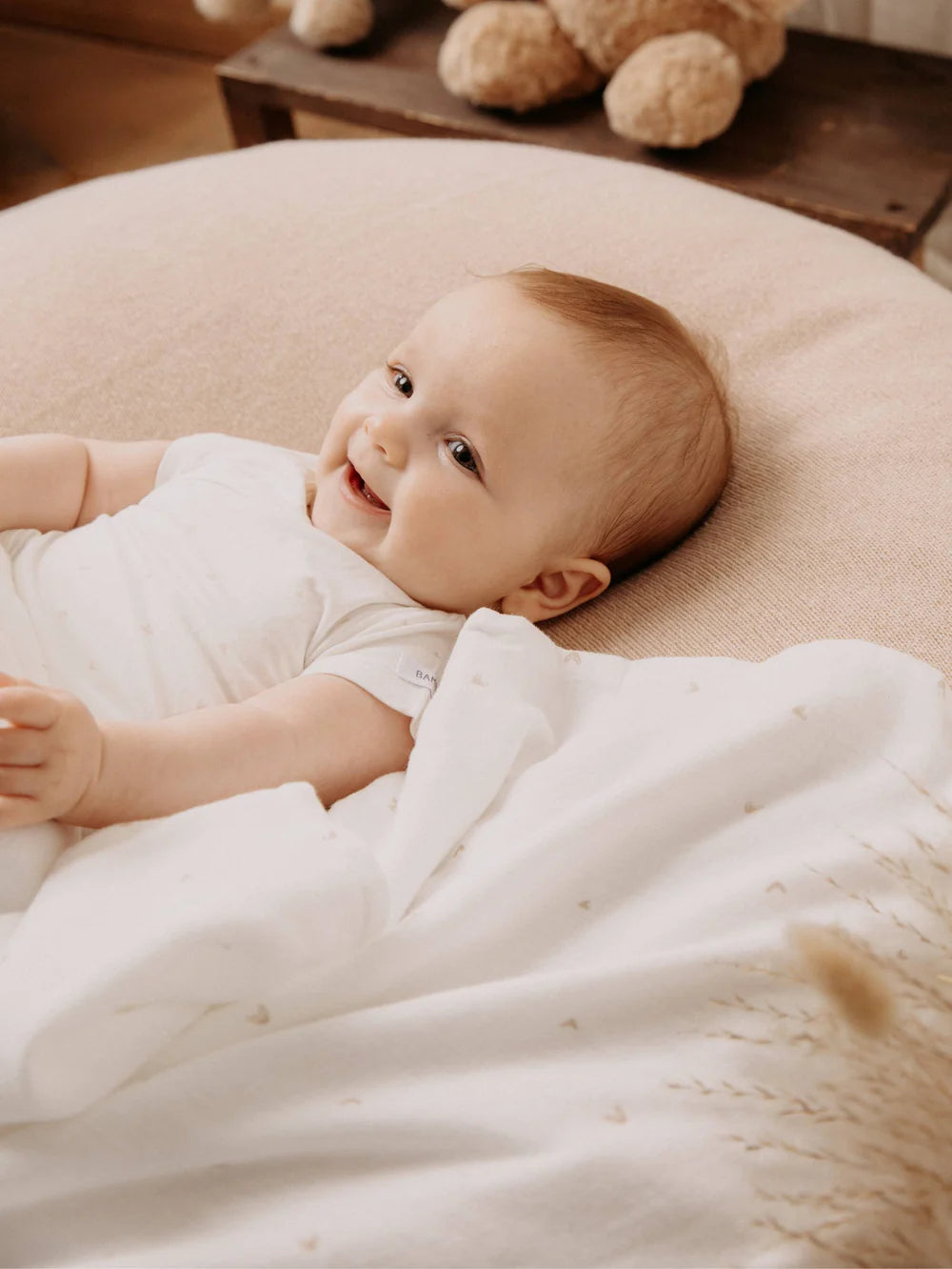 Swaddle XL single - 120x120cm - Mini Hearts